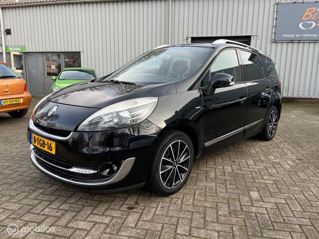 Renault Grand Scenic 1.2 TCe Privilege 7 PERSOONS, Voorwielaandrijving, Euro 5, Gebruikt, Zwart