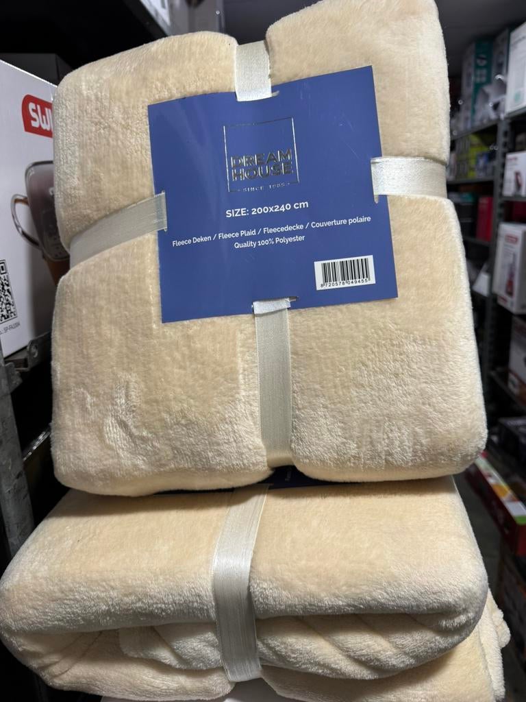 Partijhandel 40 x plaid deken 200 x 240cm goedkoop partij, Huis en Inrichting, Ophalen of Verzenden, Nieuw