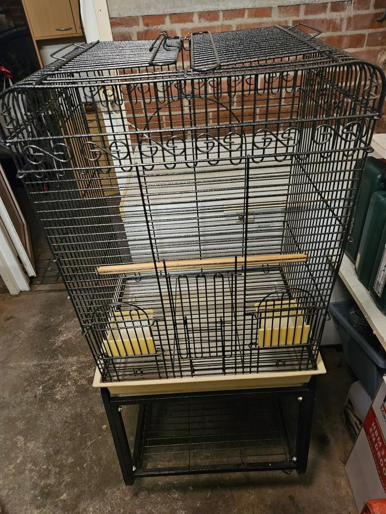 Vogelkooi, Ophalen, Metaal, Vogelkooi