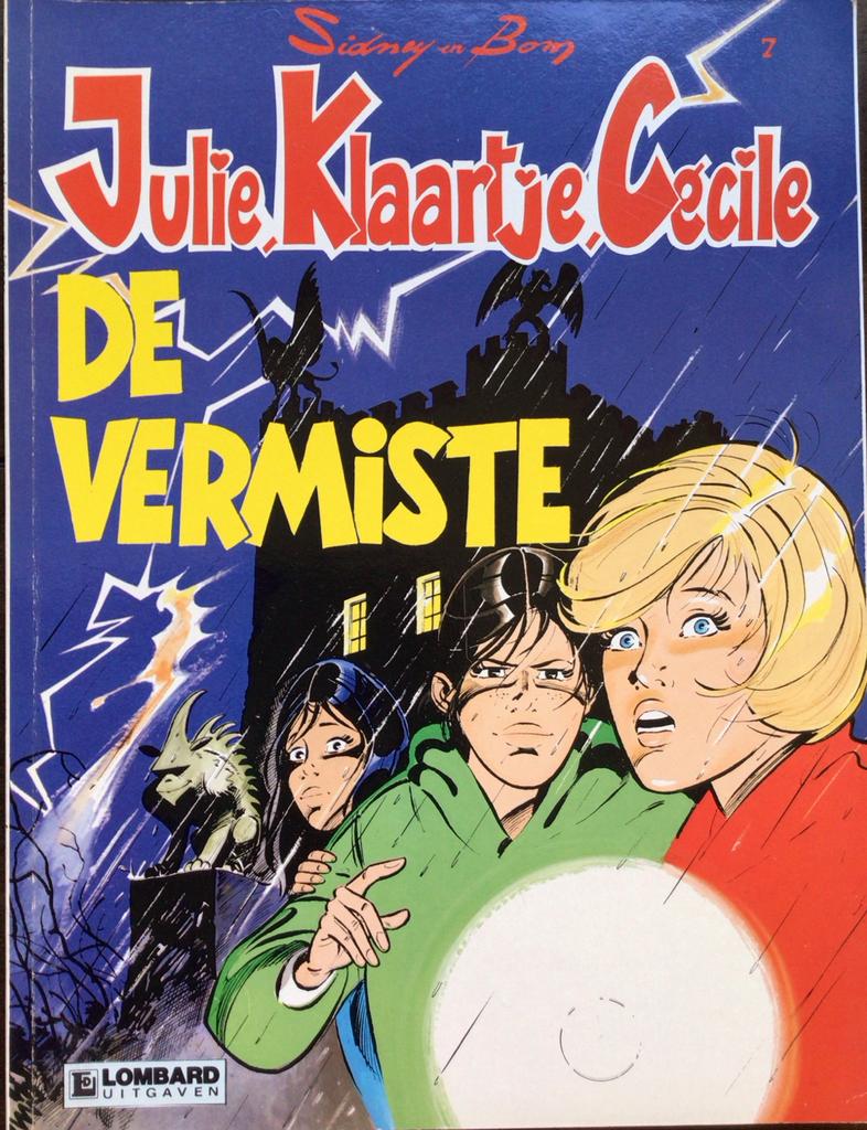 Julie, Klaartje en Cecile - De Vermiste, Eén stripboek, Ophalen of Verzenden, Zo goed als nieuw