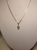 zilveren ketting met hangertje, Met hanger, Verzenden, Zo goed als nieuw, Zilver