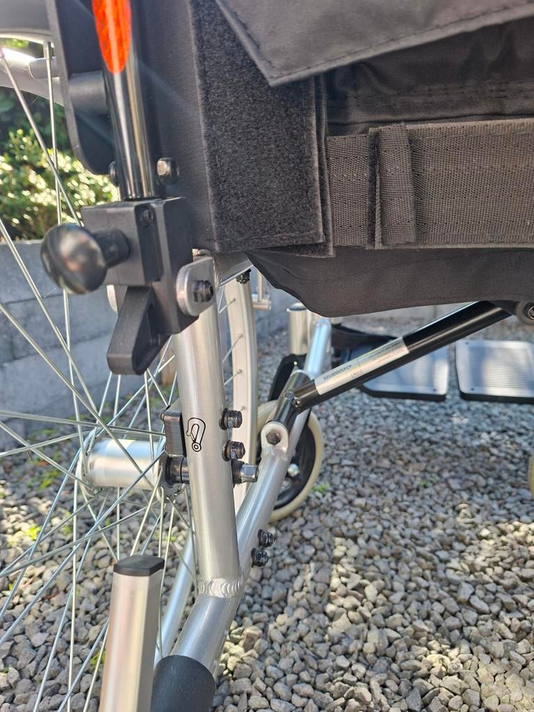 Te koop excel G lichtgewicht rolstoel, Diversen, Rolstoelen, Ophalen, Duwrolstoel