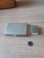 Vintage sigarettenhouder en luciferdoosje, Ophalen of Verzenden, Gebruikt