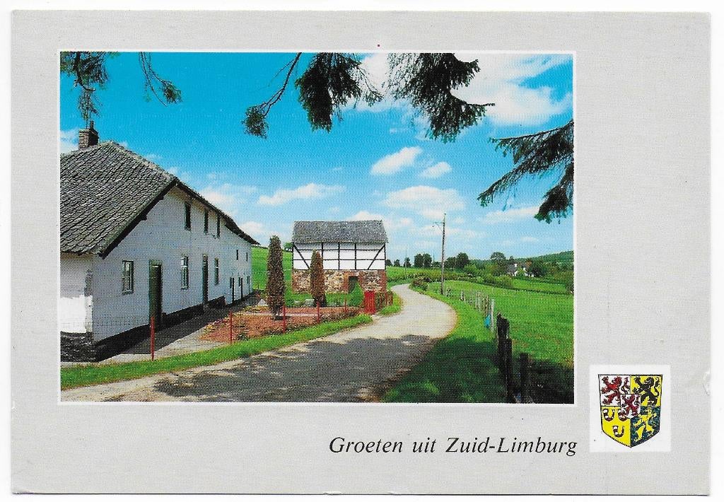 Zuid Limburg Gelopen Ansichtkaart ( B5947), Verzenden, 1980 tot heden, Gelopen, Limburg