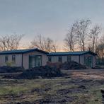 2 chalets (40 m²) op Camping Zomersbuiten – eigen kavel, Zwembad, 2 slaapkamers, Recreatiepark, Groningen