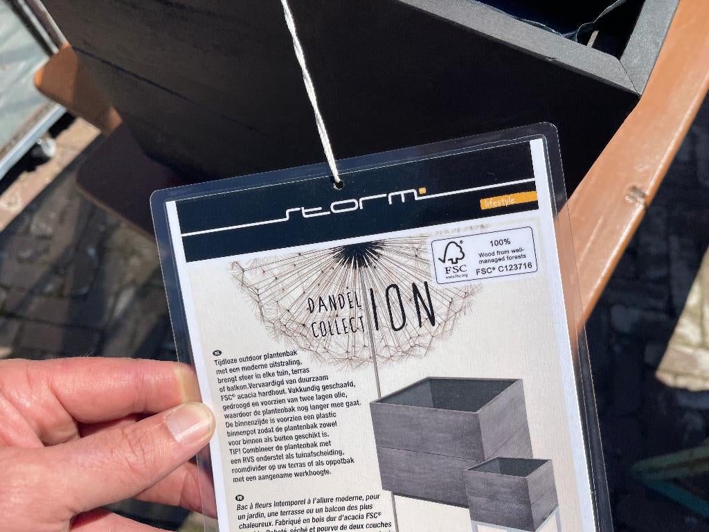 Nieuw | Plantenbak | Bloembak |Pot olijfboom | Bloempot hout, Ophalen, Halfschaduw, 100 tot 250 cm, Olijfboom