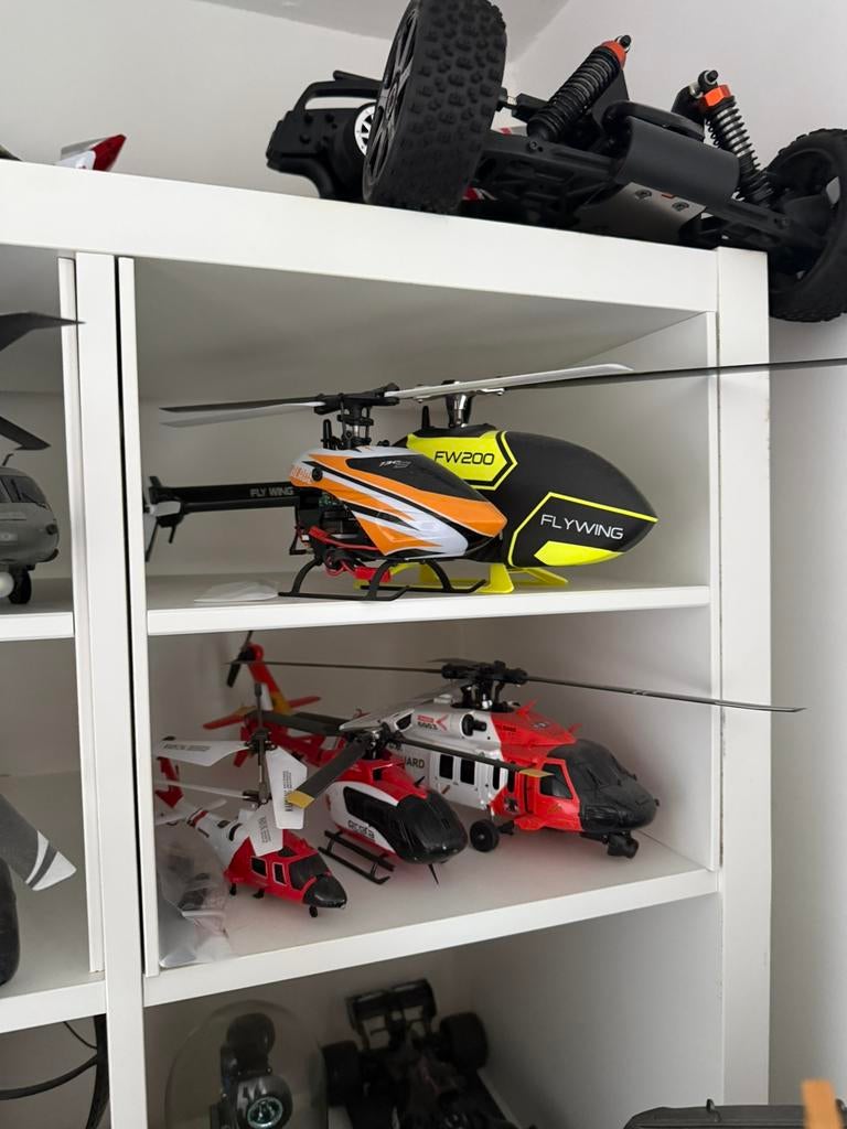 Extreem veel rc spul; stuur je beste bod voor wat je wilt., Hobby en Vrije tijd, Modelbouw | Radiografisch | Helikopters en Quadcopters