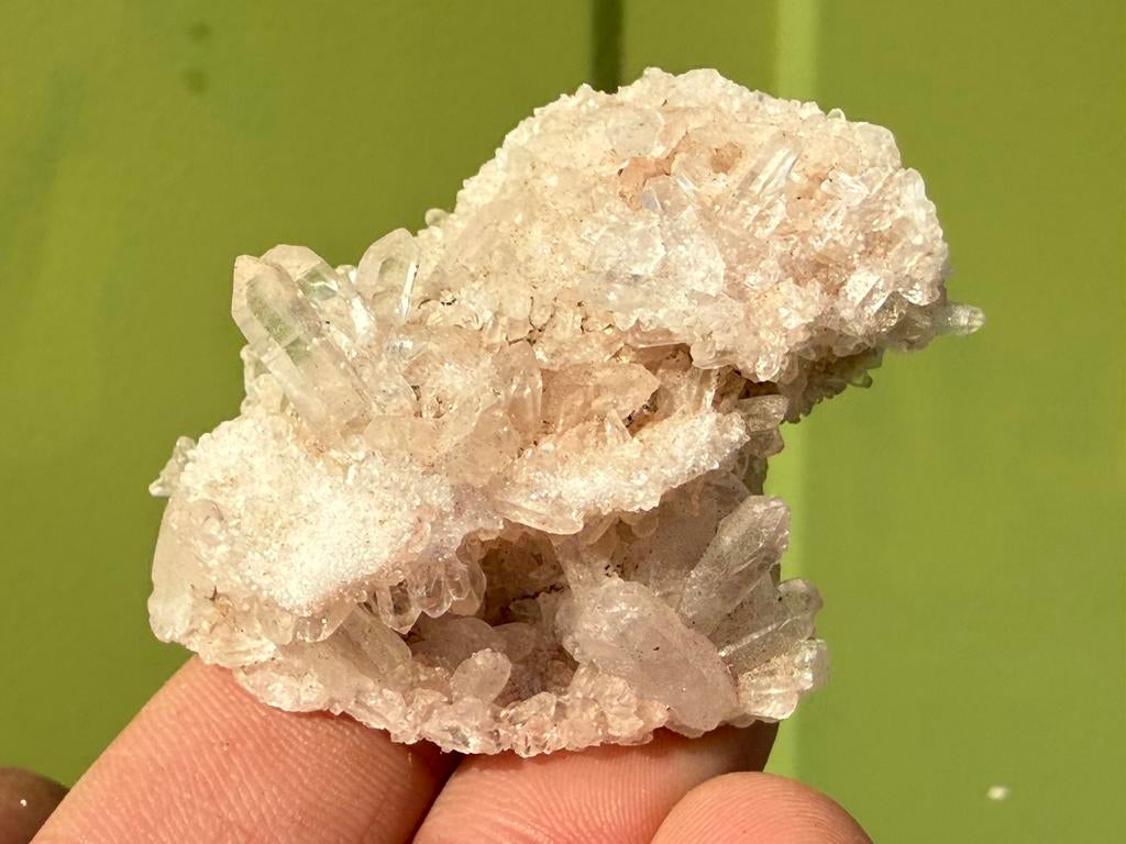 Lemurisch kristal cluster mineralen, Ophalen of Verzenden, Mineraal