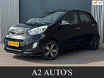 Kia Picanto 1.2 CVVT ISG Super Pack Ecc|Sensoren, Voorwielaandrijving, Euro 5, Gebruikt, Zwart