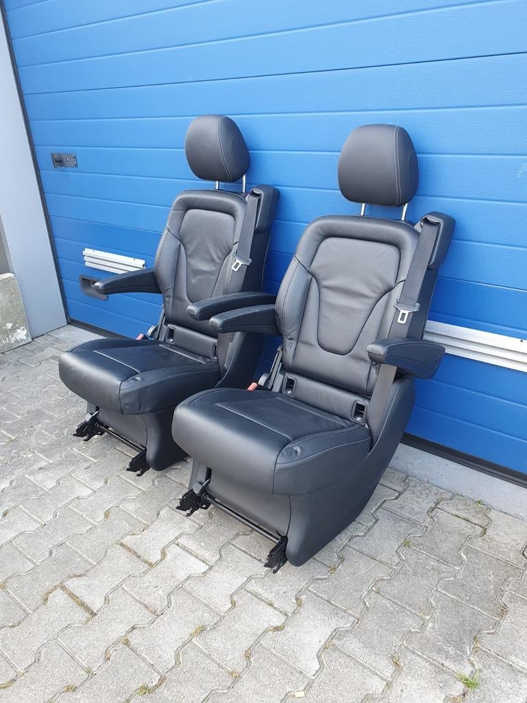 MERCEDES BENZ V-KLASSE 447 LUXE ACHTERSTOELEN KLIK STOELEN, Ophalen of Verzenden