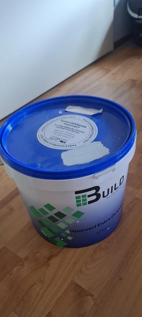 10 liter binnenmuurverf sage smoke, 10 tot 15 liter, Ophalen, Nieuw, Verf