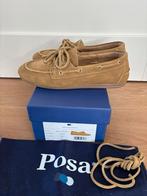 Posa loafers camel tan kleur 40 zgan, Verzenden, Zo goed als nieuw, Instappers