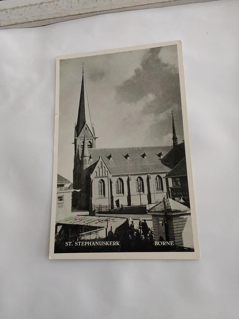 BORNE. ST. STEPHANUSKERK, Verzamelen, Ophalen of Verzenden, Voor 1920, Noord-Brabant