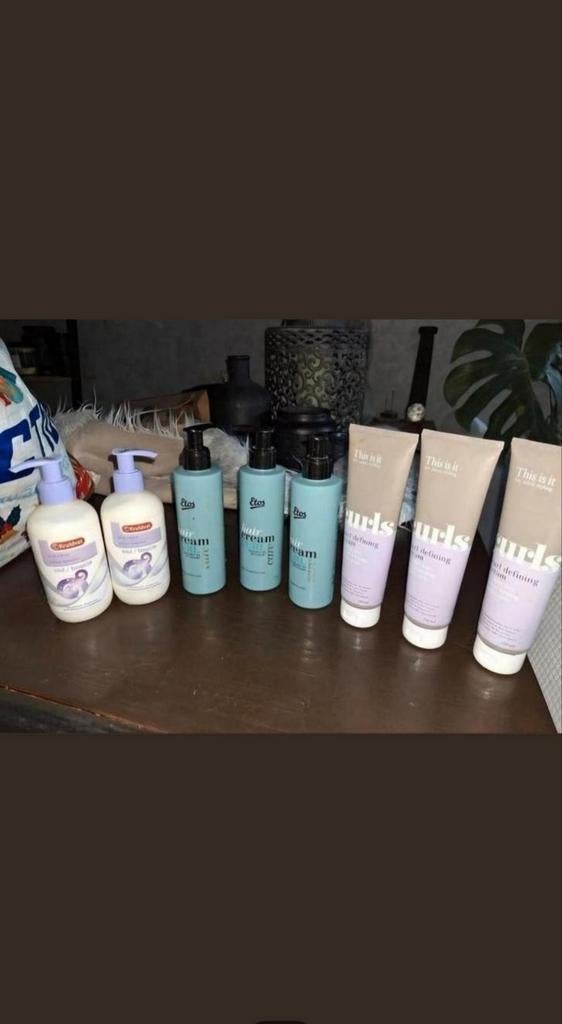 8 keer krullencreme nieuw, Ophalen of Verzenden, Nieuw, Haarverzorger of -hersteller