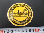 sticker caravan verkoop camping olmenveld serooskerke veere, Ophalen, Zo goed als nieuw