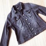 zwart grijs stretch jeans spijkerjasje spijkerjack maat M, The Denim, Zwart, Ophalen of Verzenden, Zo goed als nieuw
