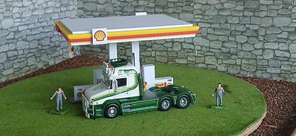 tekno scania t serie  pattick vd hoeven, Hobby en Vrije tijd, Modelauto's | 1:50, Ophalen of Verzenden, Nieuw, Bus of Vrachtwagen