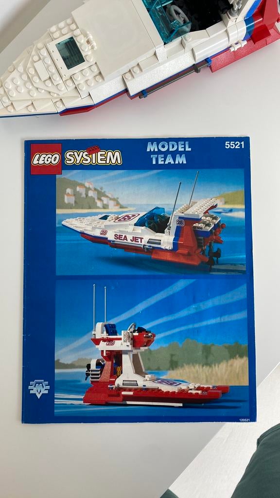 Lego 5521 Technic Model Team Boot, Ophalen of Verzenden, Zo goed als nieuw