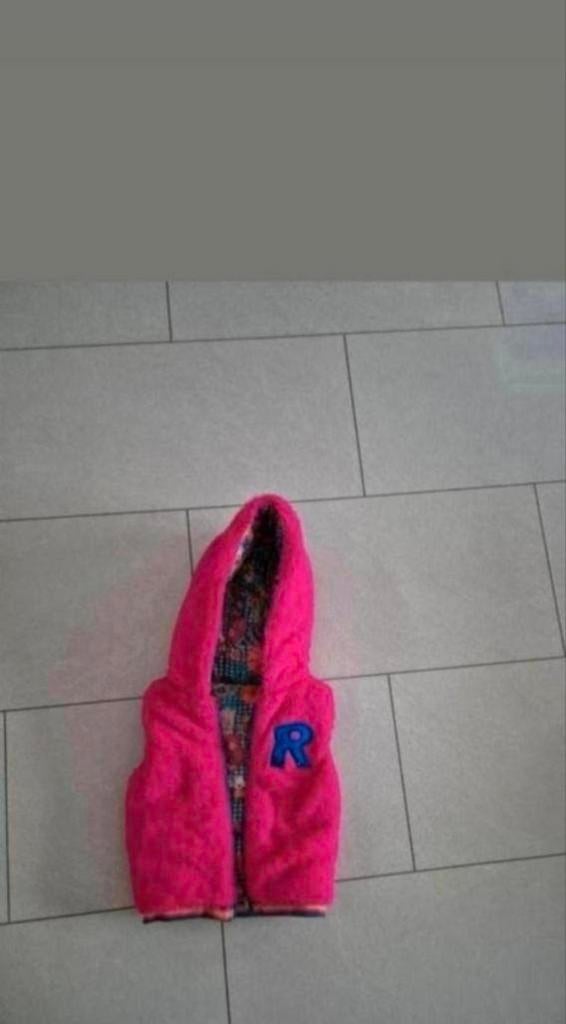 Bodywarmer dubbelzijdig maat104, Ophalen of Verzenden, Zo goed als nieuw, Meisje, Muts