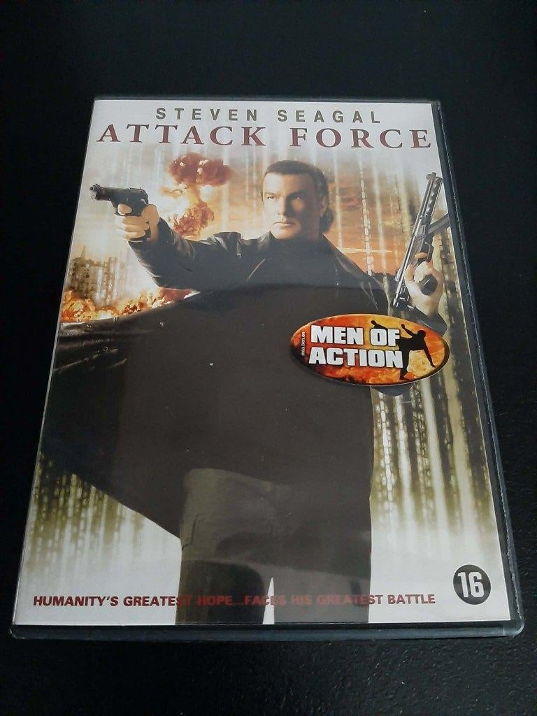 Attack force, Steven Seagal, Lisa Lovbrand, David Kennedy!, Vanaf 16 jaar, Ophalen of Verzenden, Gebruikt, Actie