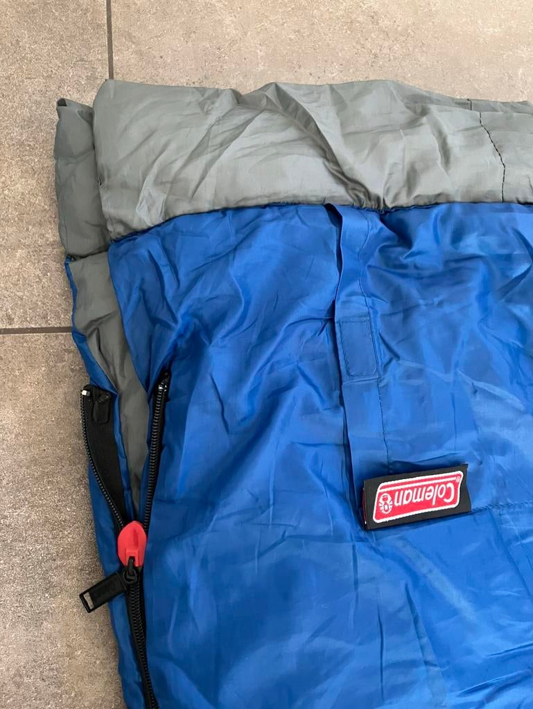 Coleman slaapzak recht model z.g.a.n., Caravans en Kamperen, Slaapzakken, Ophalen of Verzenden, Zo goed als nieuw