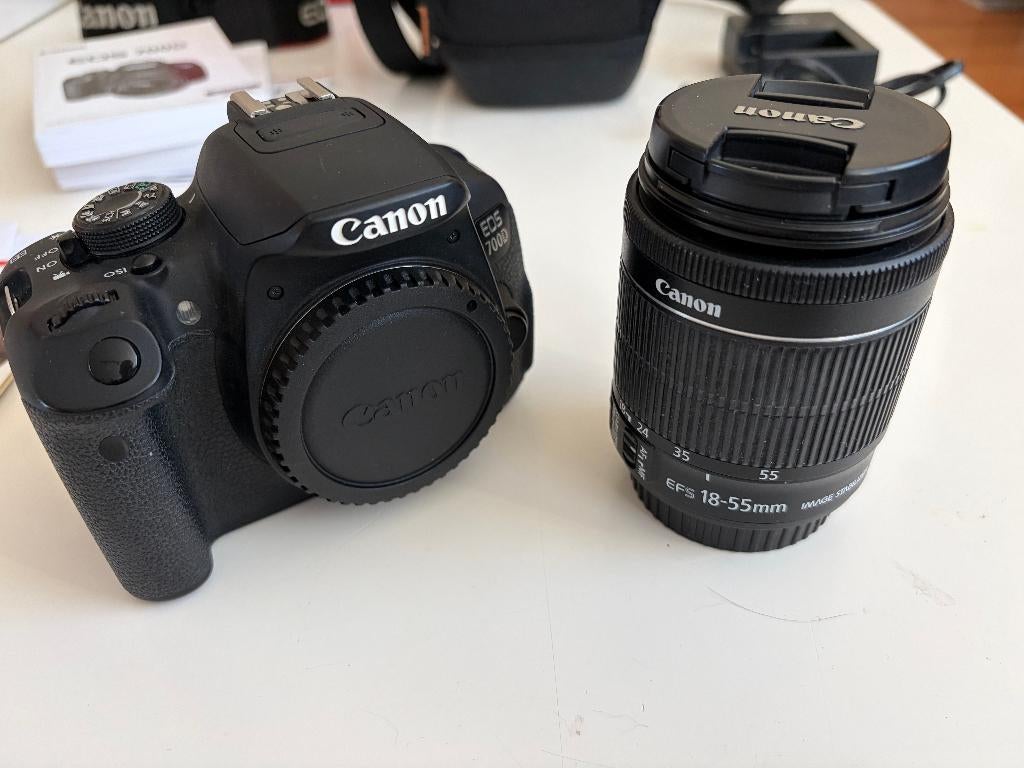 Nette Canon EOS 700D Set –18-135mm Lens incl.  Accessoires, 18 Megapixel, Spiegelreflex, Canon, Ophalen of Verzenden