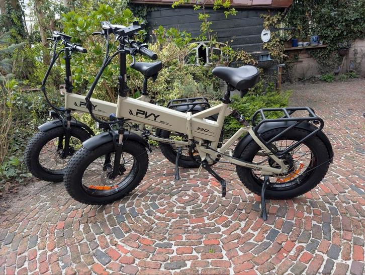 2x PVY Z20 plus electrische vouwfietsen, Fietsen en Brommers, Fietsen | Vouwfietsen, Zo goed als nieuw, 20 inch of meer, Ophalen