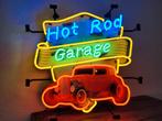 HOT ROD neonverlichting auto neon lamp fifties sixties retro, Ophalen, Zo goed als nieuw, Lichtbak of (neon) lamp