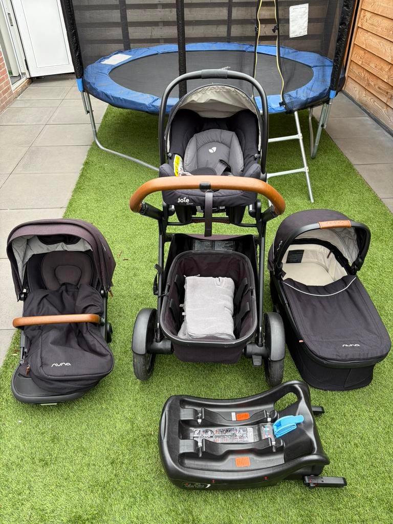 Te koop; Kinderwagen Nuna Demi Grow, Gebruikt, Verstelbare duwstang, Ophalen, Kinderwagen