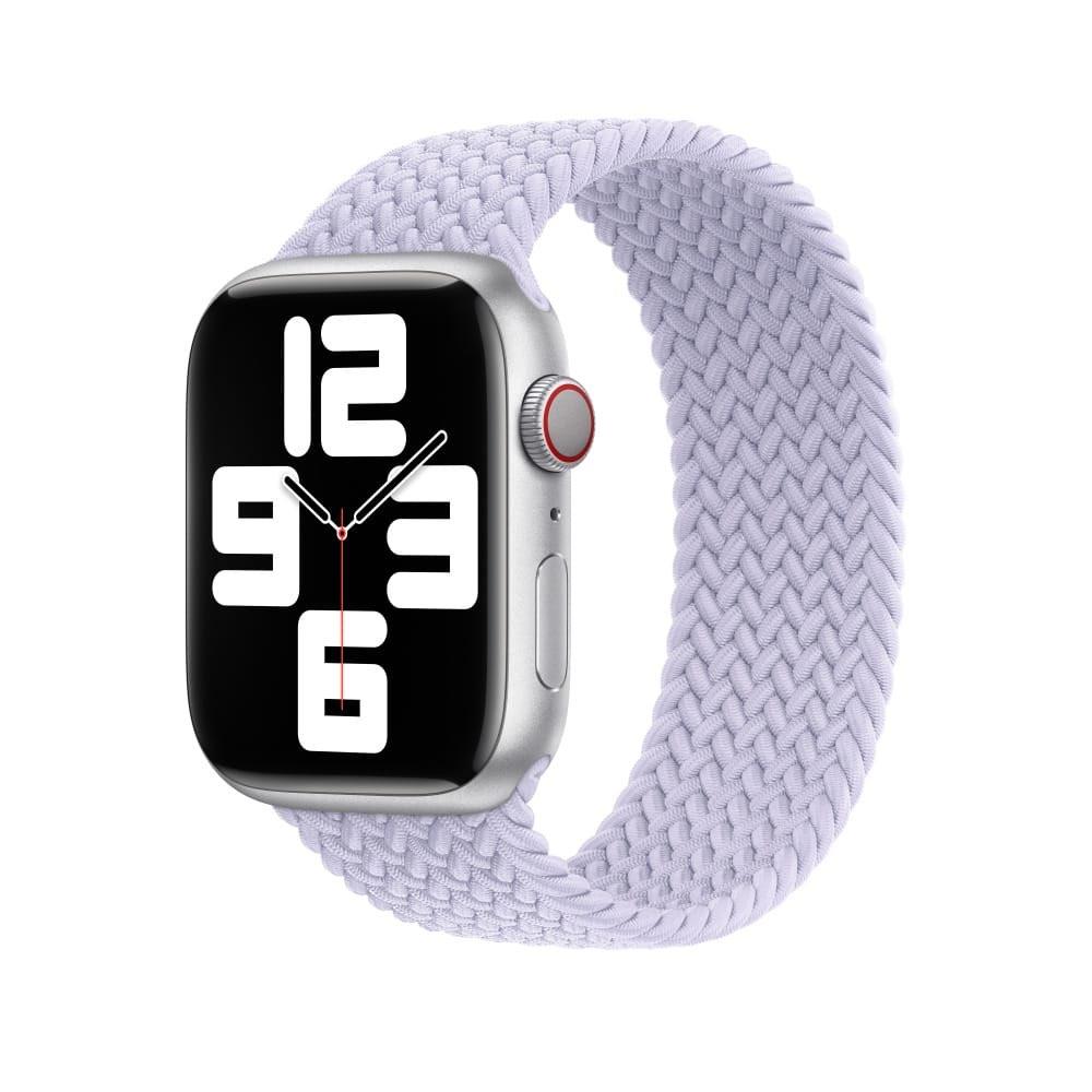 Apple Watch Braided Solo Loop Purple Fog (Size 1, 3, 6 & 7), Bandje, Apple, Nieuw, Apple