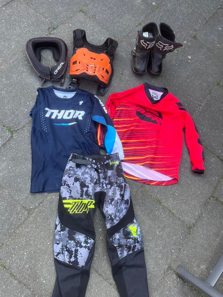 Motorcross kleding kids 4-5 jaar, Ophalen of Verzenden, Gebruikt