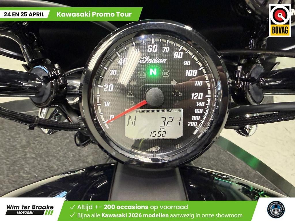 Indian Scout Classic 1250 (bj 2024) 300 km, Motoren, Motoren | Overige merken, 2 cilinders, Onbekend, Meer dan 35 kW, Indian