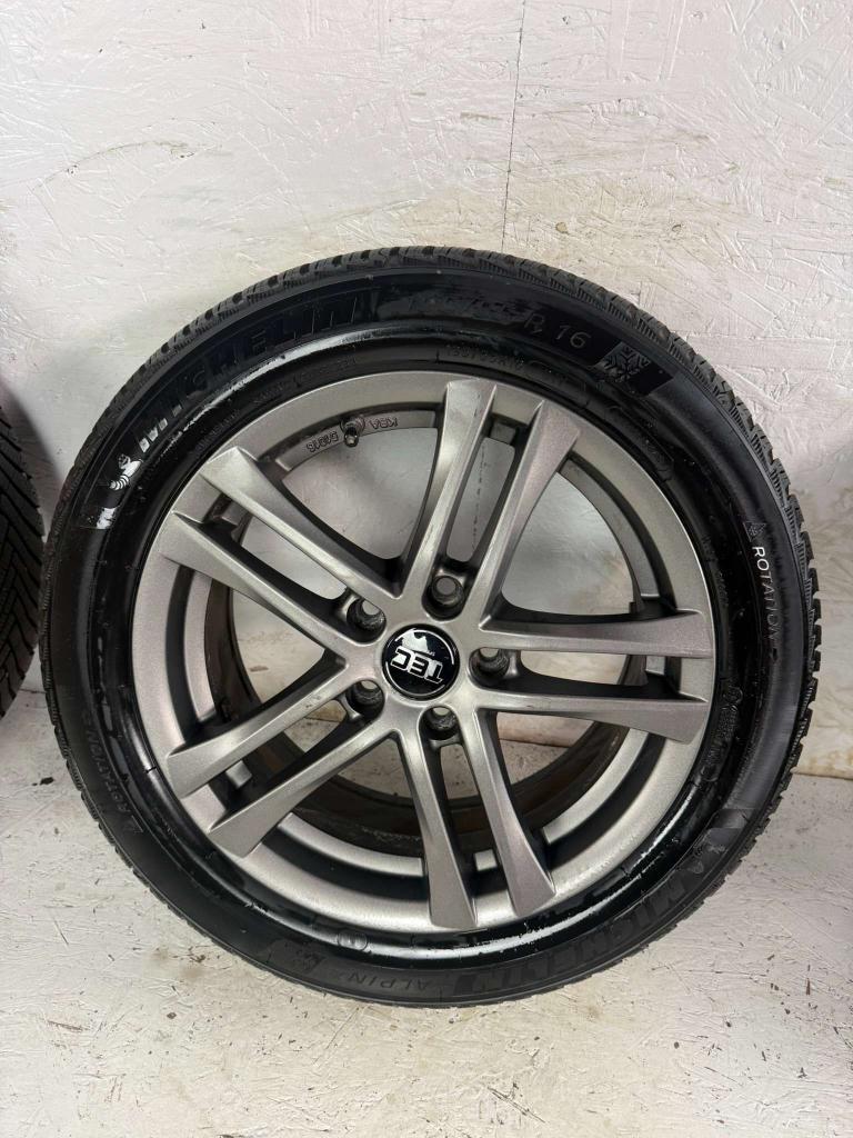Opel Astra Corsa meriva Zafira velgen 16" 5x110 winterset, Auto-onderdelen, Banden en Velgen, Niet ingevuld, Gebruikt, 16 inch