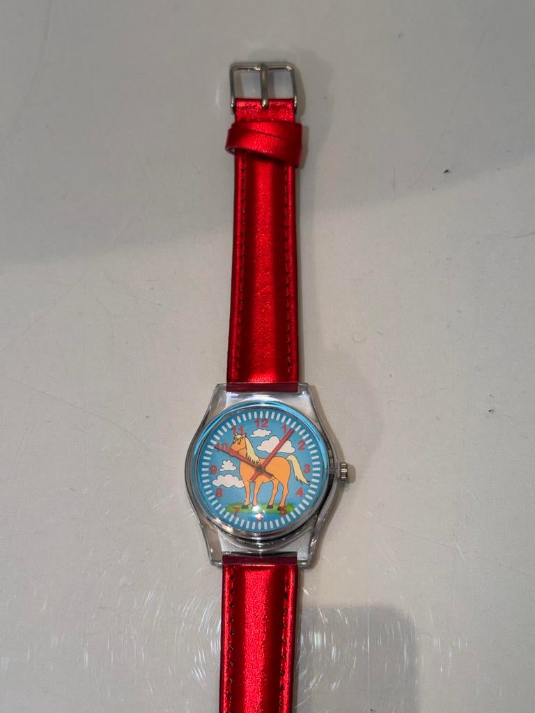 Partij Horloges met paarden,  11 stuks, Ophalen of Verzenden, Nieuw, Overige kleuren, Meisje