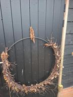 Grote krans op metalen ring, Ophalen of Verzenden