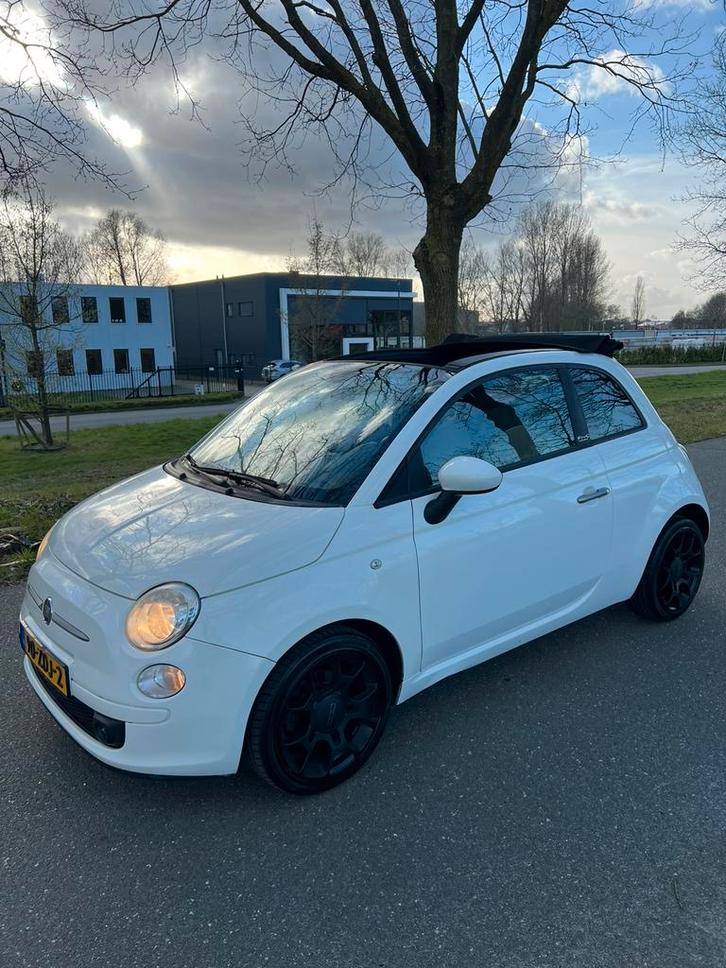 Fiat 500 C 2011 Wit, Auto's, Fiat, Particulier, Benzine, A, Hatchback, Automaat, Geïmporteerd, Wit, Voorwielaandrijving, Ophalen