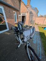 Qibbel fietszitje met windscherm, Fietsen en Brommers, Ophalen, Gebruikt, Voorzitje, Qibbel