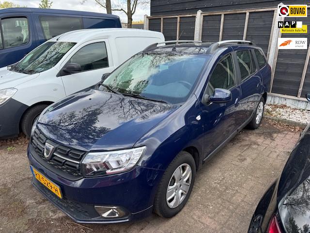 Dacia Logan MCV 1.5 dCi Laureate, '18, airco, cruise en navi, Voorwielaandrijving, Stof, Gebruikt, Blauw