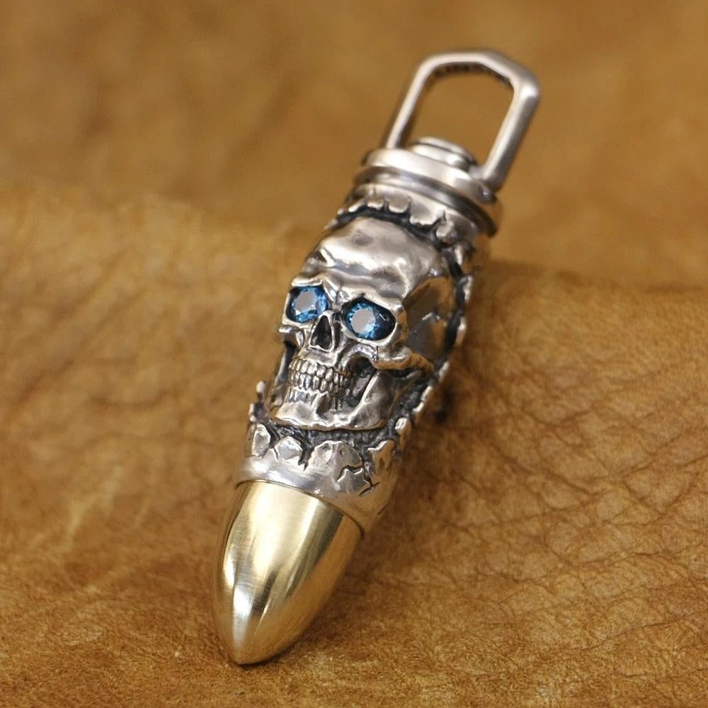 Skull Kogel Hanger - 925 Zilver, My Name Is Nobody, Overige voorstellingen, Verzenden, Nieuw