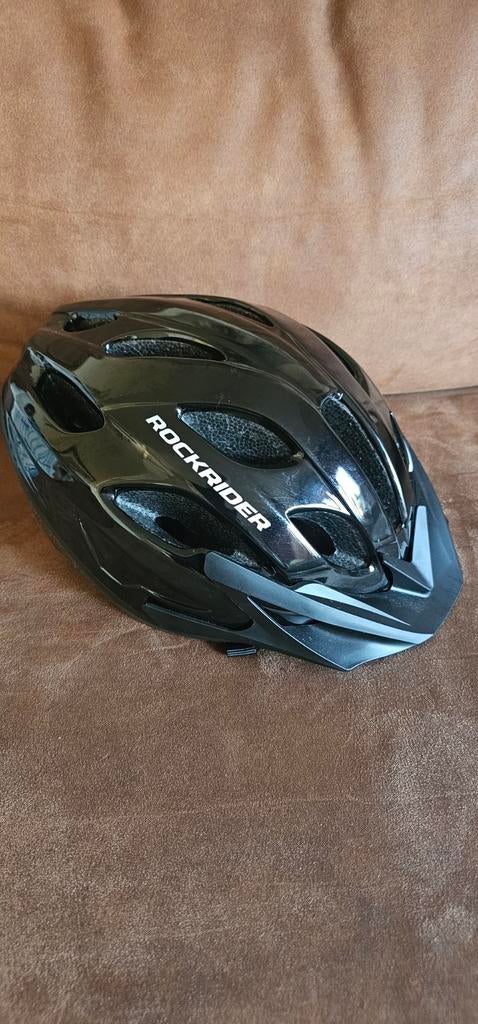 Rockrider Fietshelm/mountainbike  ST50 Black, Ophalen of Verzenden