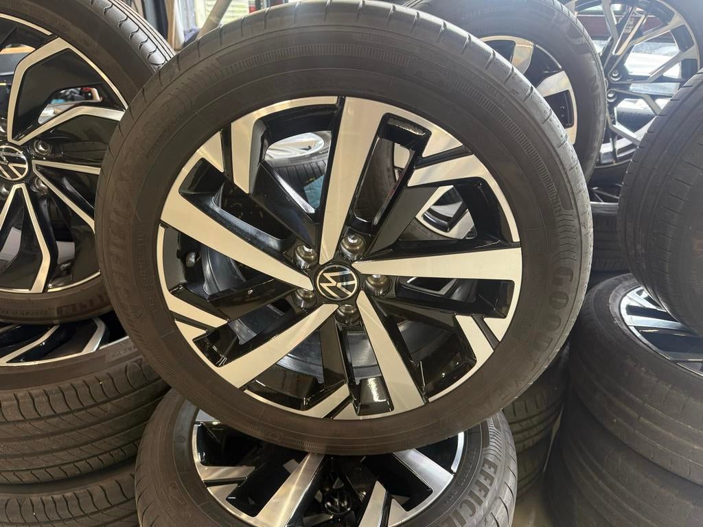 VW Polo Velgen 16 inch bicolor, Auto-onderdelen, Banden en Velgen, Gebruikt, Velg(en), 16 inch, Ophalen of Verzenden