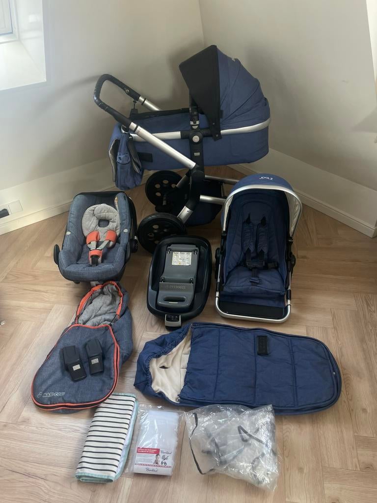 Joolz Day Blue (Blauw) 5-in-1 complete set combinatie, Ophalen, Zo goed als nieuw, Overige merken