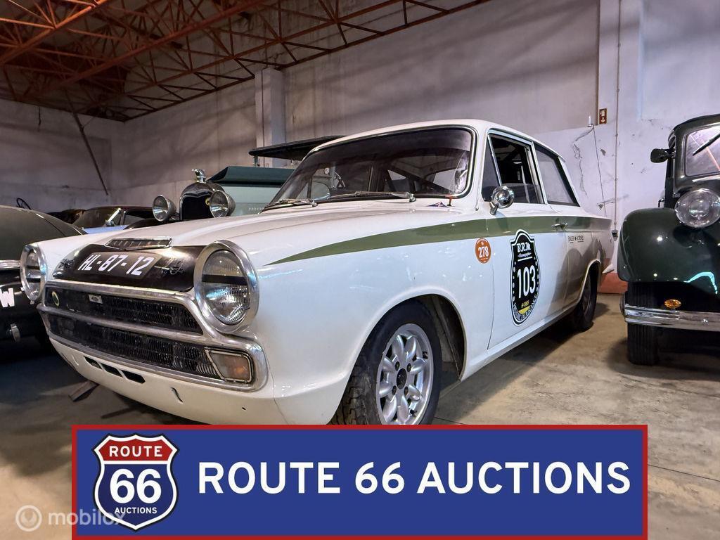 Ford Lotus Cortina | 1965 | Route 66 Auctions, Auto's, Overige carrosserieën, Zwart, Bedrijf, Handgeschakeld