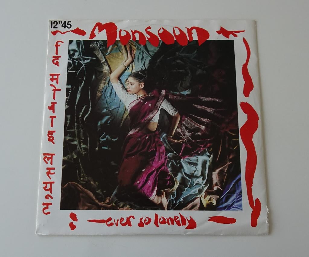 Monsoon - Ever So Lonely - Classic India Music 1982, Cd's en Dvd's, Vinyl | Wereldmuziek, Ophalen, Zo goed als nieuw, 12 inch