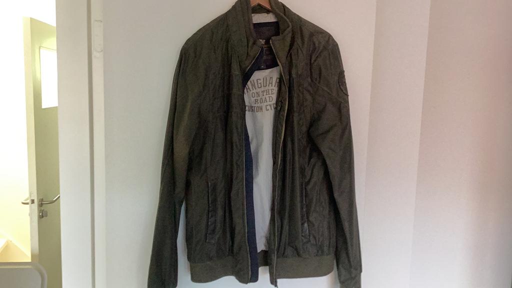 Vanguard zomerjas XL, Ophalen of Verzenden, Zo goed als nieuw, Maat 56/58 (XL), Blauw