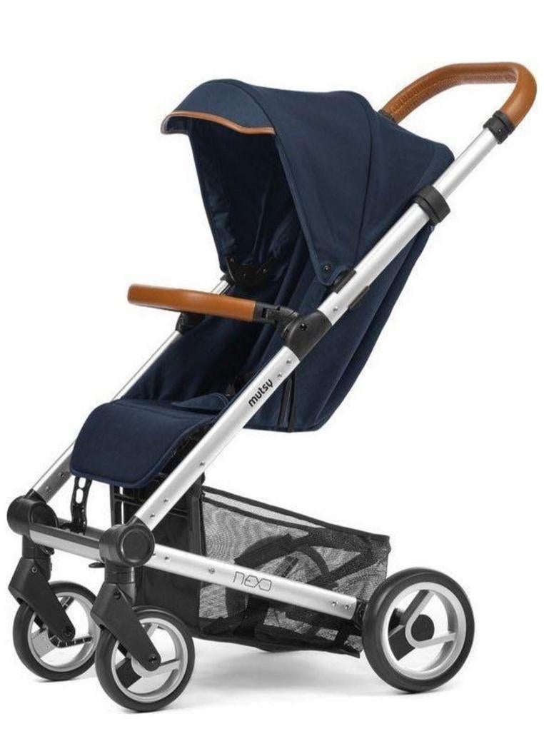 Mutsy Nexo buggy blauw, Kinderen en Baby's, Buggy's, Ophalen, Zo goed als nieuw, Overige merken, Verstelbare rugleuning