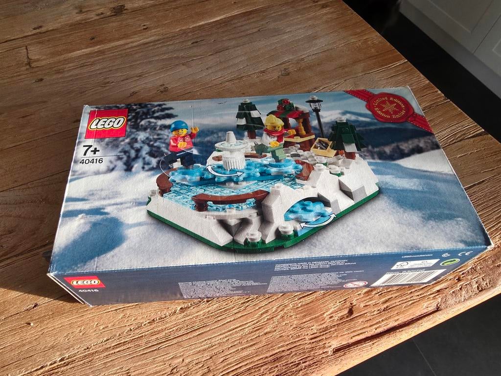 Lego ijsbaan nr 40416, Kinderen en Baby's, Speelgoed | Duplo en Lego, Ophalen of Verzenden, Zo goed als nieuw