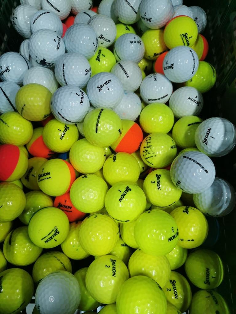 Srixon q star golfballen AAAA kwaliteit 50 stuks super deal, Ophalen of Verzenden, Zo goed als nieuw, Bal(len)