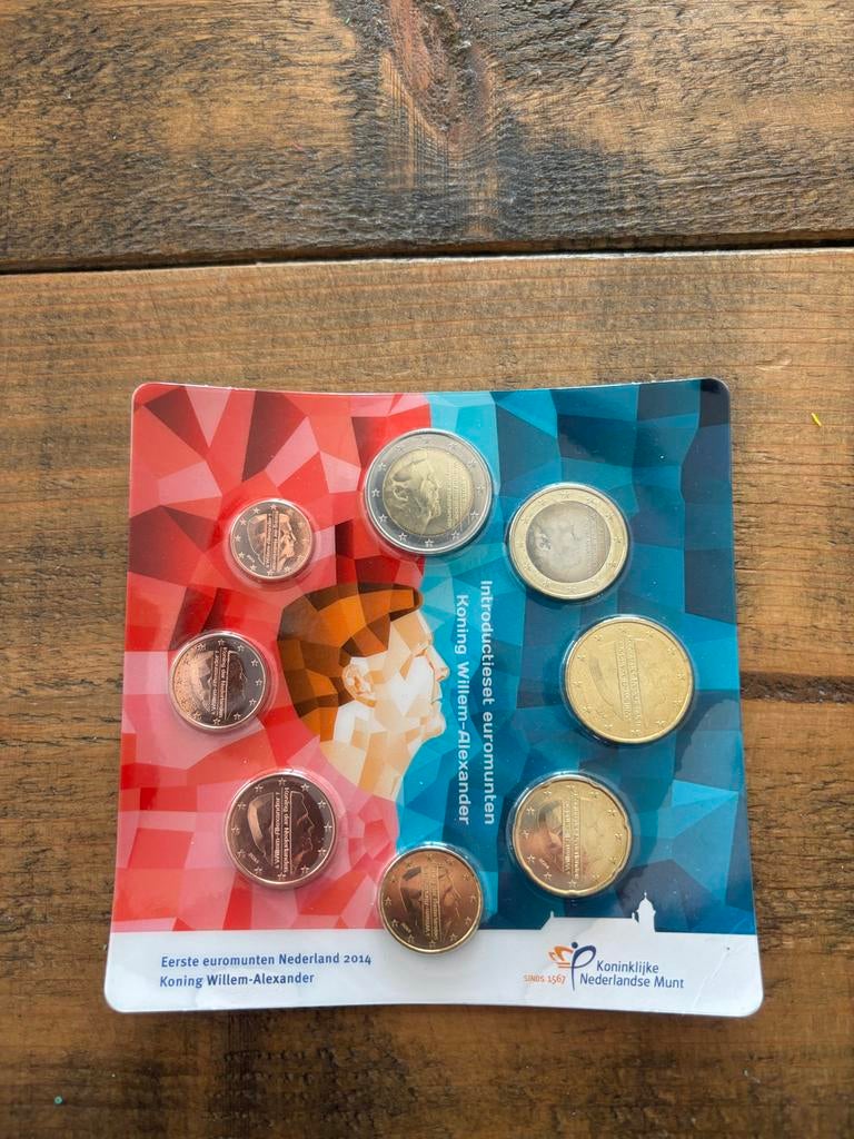 Eerste Euromuntenset Willem Alexander 2014, Ophalen, Overige landen, Overige waardes, Setje
