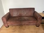 Nette bruine bank, Huis en Inrichting, Banken | Bankstellen, Ophalen, Gebruikt, 150 tot 200 cm, Tweepersoons